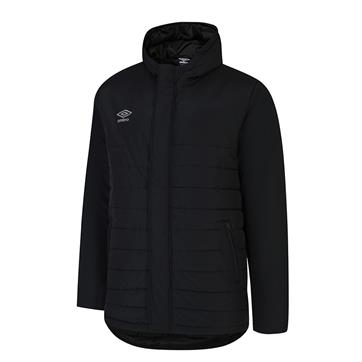 Umbro Total Training Padded Bench Coat - Black