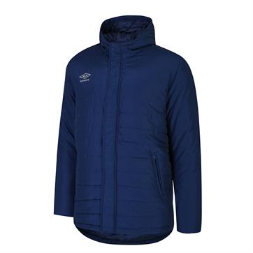 Umbro Total Training Padded Bench Coat - Navy