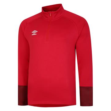 Umbro Total Training Half Zip Top - Red