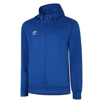 Umbro Total Training Full Zip Hooded Knitted Jacket - Royal