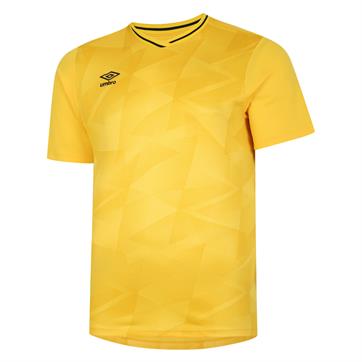 Umbro Triassic Short Sleeve Shirt - Yellow