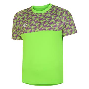 Umbro Flux Short Sleeve Goalkeeper Shirt - Gecko Green