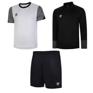Umbro Total Training Trio Player Training Pack - White/Black