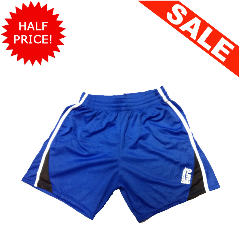 Clearance Football Shorts Royal (Various sizes) (Single) Euro
