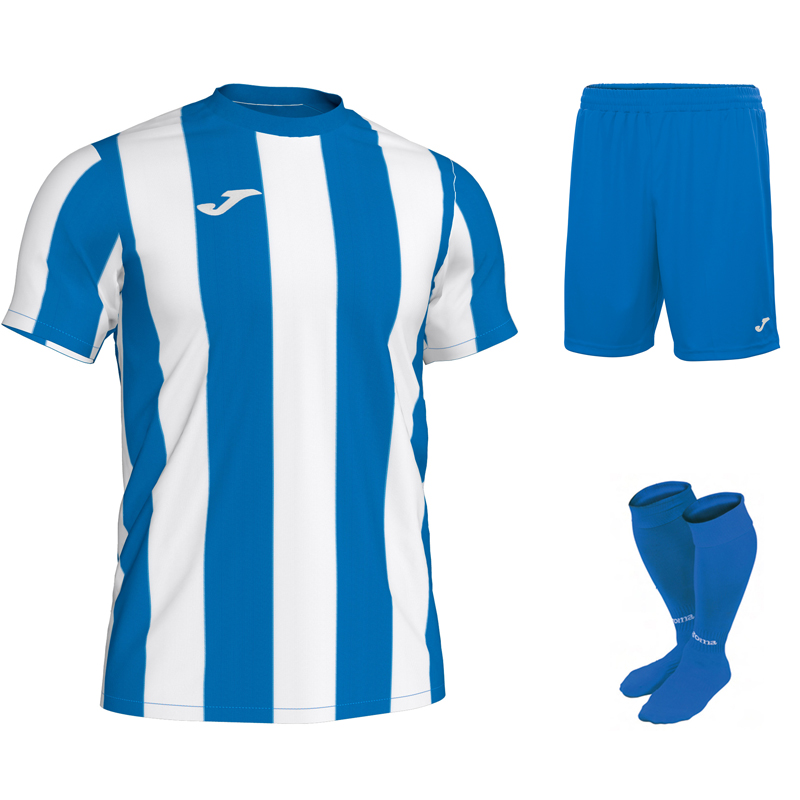 Joma Inter Stripe Short Sleeve Full Kit Set Euro Soccer Company