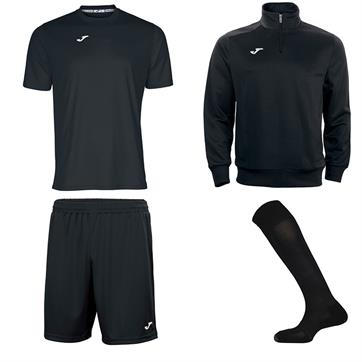 Joma Combi Academy Core Player Pack - Black