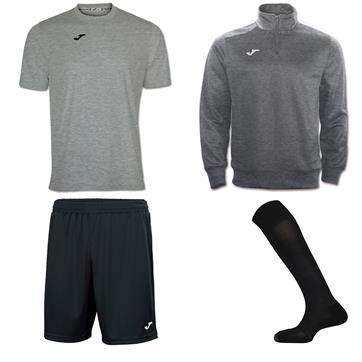 Joma Combi Academy Core Player Pack - Light Grey
