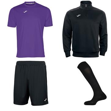 Joma Combi Academy Core Player Pack - Purple/Black