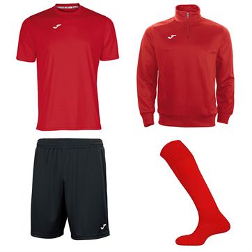 Joma Combi Academy Core Player Pack - Red