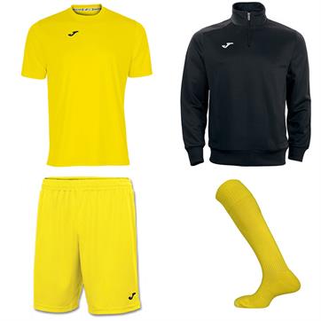 Joma Combi Academy Core Player Pack - Yellow