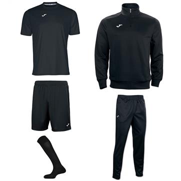 Joma Combi Academy Mid Player Pack - Black