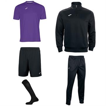 Joma Combi Academy Mid Player Pack - Purple