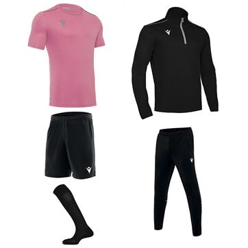 Macron Academy Mid Player Pack - Pink/Black