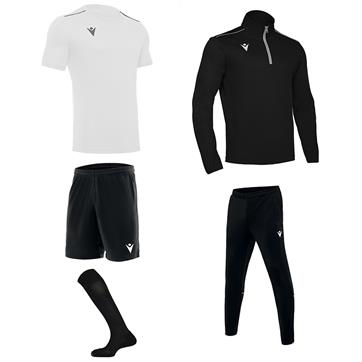 Macron Academy Mid Player Pack - White/Black
