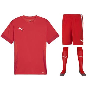 Puma team GOAL Full Kit Bundle of 10 (Short Sleeve) - Red
