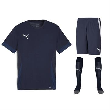 Puma team GOAL Short Sleeve Kit Set - Navy