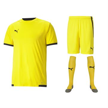 Puma Team Liga Full Kit Bundle of 10 (Short Sleeve) - Cyber Yellow