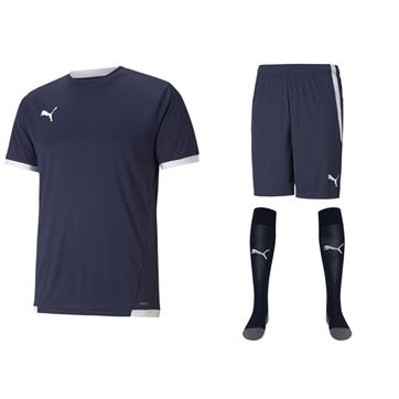 Puma Team Liga Full Kit Bundle of 10 (Short Sleeve) - Navy