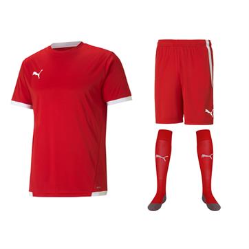 Puma Team Liga Full Kit Bundle of 10 (Short Sleeve) - Red