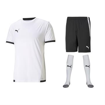 Puma Team Liga Short Sleeve Kit Set - White