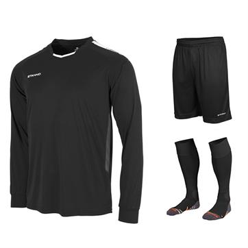 Stanno First Full Kit Bundle of 10 (Long Sleeve) - Black