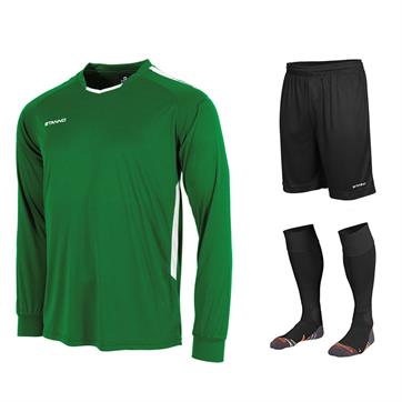 Stanno First Full Kit Bundle of 10 (Long Sleeve) - Green