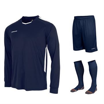 Stanno First Full Kit Bundle of 10 (Long Sleeve) - Navy