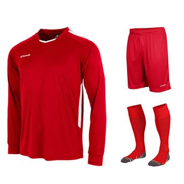 Stanno First Full Kit Bundle of 10 (Long Sleeve) - Red