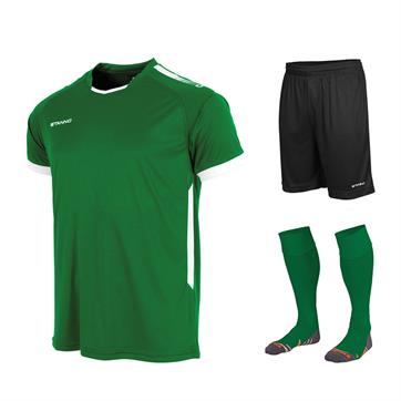 Stanno First Full Kit Bundle of 10 (Short Sleeve) - Green