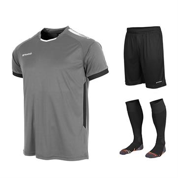 Stanno First Full Kit Bundle of 10 (Short Sleeve) - Grey