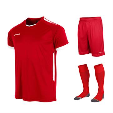 Stanno First Full Kit Bundle of 10 (Short Sleeve) - Red