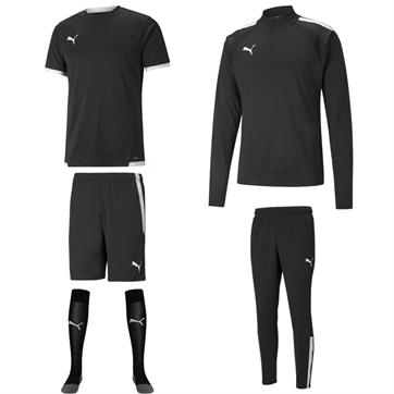 Puma TeamLiga Academy Mid Player Pack - Black