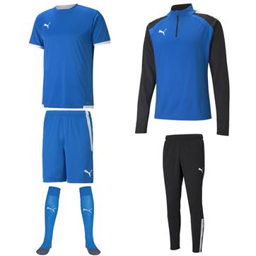 Puma TeamLiga Academy Mid Player Pack - Electric Blue