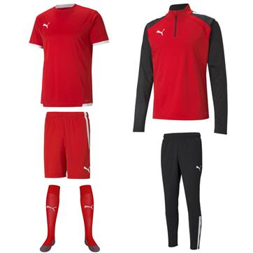 Puma TeamLiga Academy Mid Player Pack - Red