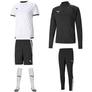 Puma TeamLiga Academy Mid Player Pack - White