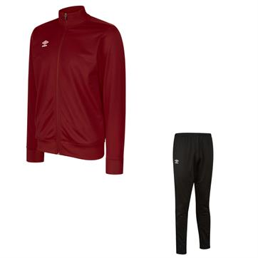Umbro Club Essential Full Poly Suit - New Claret