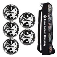 Tube of 5 Mitre Ultimax One Pro FIFA Quality Match Balls