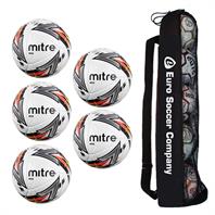 Tube of 5 Mitre Delta Hyperseam Match Balls (4,5)
