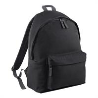 Plain Black Fashion Rucksack