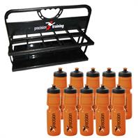 Precision Folding Carrier Water Bottle Set (10 x Bottles & Carrier)