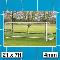 Harrod 4mm Portagoal & Weighted Portagaol Goal Nets (PAIR)(21 x 7ft)