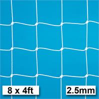 Harrod 2.5mm Goal Nets (PAIR) (8 x 4ft) (2.44m x 1.22m)