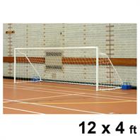 Harrod Fold-away Steel Goal Posts (PAIR) (12 x 4ft)
