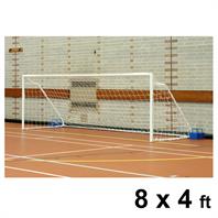 Harrod Fold-away Steel Goal Posts (PAIR) (8 x 4ft)
