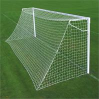 Harrod Socketed Steel Square Anti Vandal Goal Posts (24 x 8ft) with (600mm Deep Sockets)