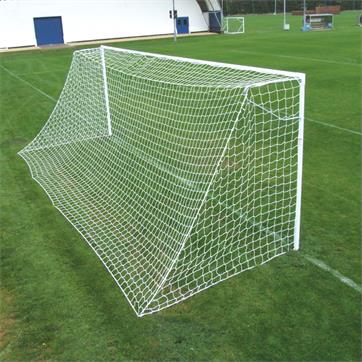 Harrod Heavyweight Socketed Steel 60mm Round Goal Posts (21 x 7ft) (Pair)