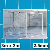 Harrod 2.5mm Futsal Goal Nets (2m Runback) (3m x 2m)