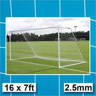 Harrod 2.5mm Nets for Steel Freestanding Goals (PAIR) (16 x 7ft) (4.88m x 2.13m)