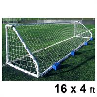 Harrod Classic Steel Goal Posts (PAIR) (16 x 4ft)