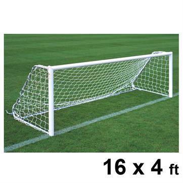 Harrod Folding Freestanding Aluminium Goal Posts (PAIR) (16 x 4ft)